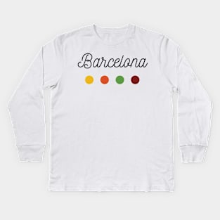 Barcelona Kids Long Sleeve T-Shirt